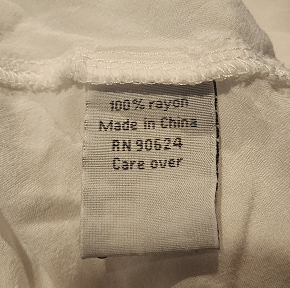 Tasha Polizzi White Embroidered Pintuck Lace Boho Tunic Blouse S - Picture 13 of 14